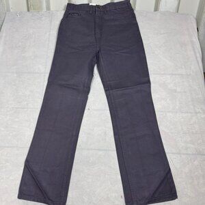 Lavana Mens Straight Leg Jeans Dark Gray Denim 5-Pockets Outdoor 30x30 NWT